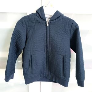 JACADI Boy Black zipped vest 6YRS